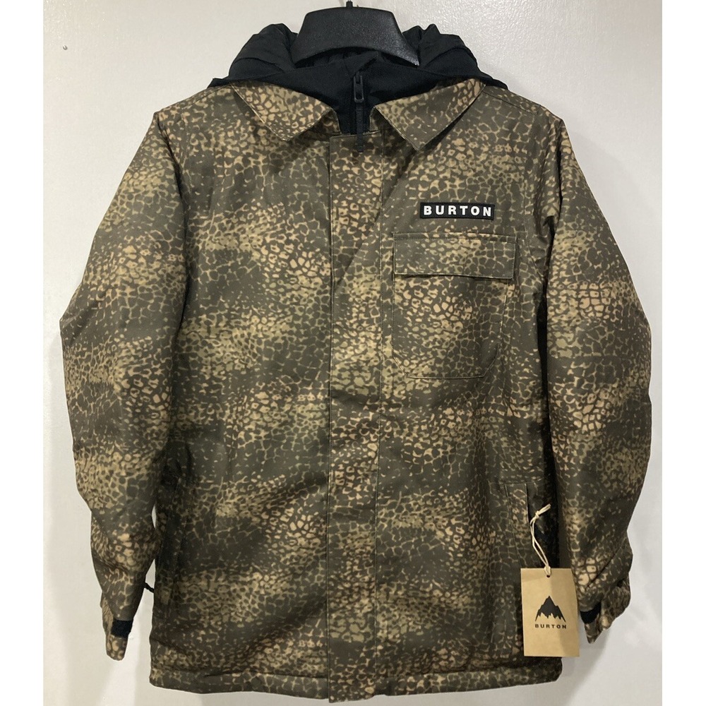 Burton Kids Jacket in Brown and Black